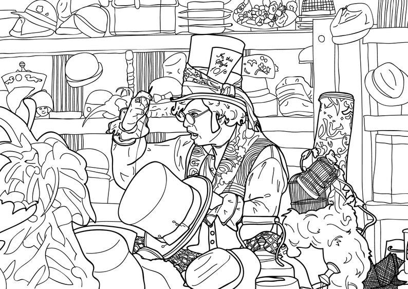 Sebastian Stan Colouring Book DIGITAL COPY Etsy
