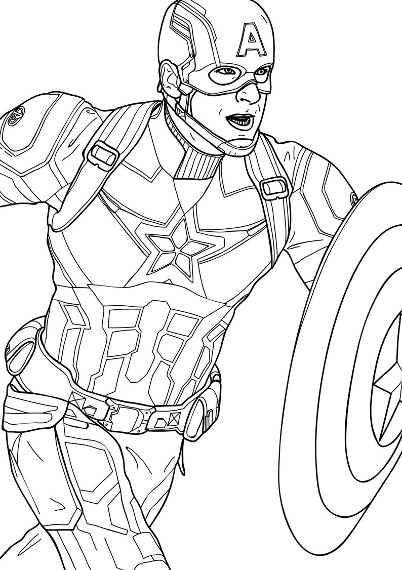 Chris Evans Coloring Pages Coloring Pages