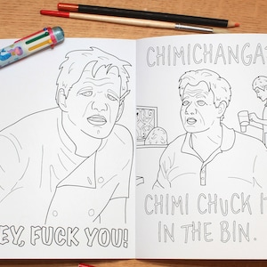 Gordon Ramsay Colouring Book image 5