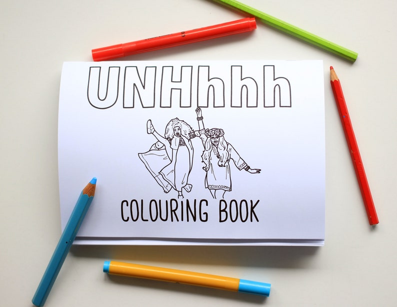 UNHhhh colouring book