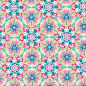 Floral bloom artistic flowers pattern