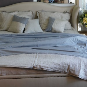 Natural Hemp Duvet Comforter - King Size 85"x102