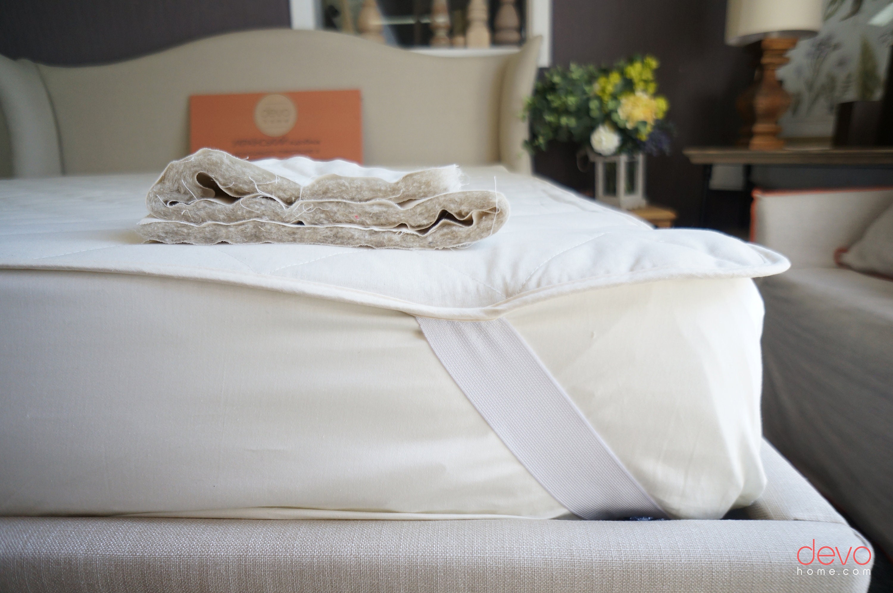 HEMP Mattress Cover. Cotton Mattress Pad Cover With Hemp Etsy UK