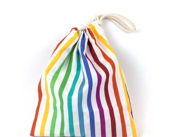 Rainbow bag for felt numbers