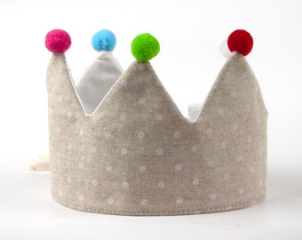Birthday crown with number, children's birthday