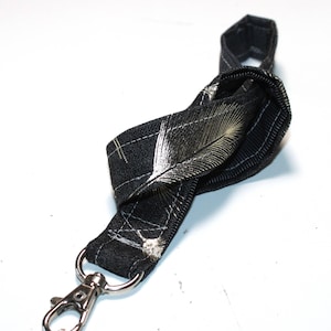 lanyard made of cotton with mushrooms
