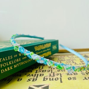 Ceann-bann Gàrradh an Earraich – Spring Garden Beaded Headband