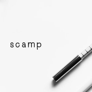 scamp | A font for people with lots of ideas