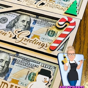 Christmas Money Sleeve Digital SVG file (3 options included)
