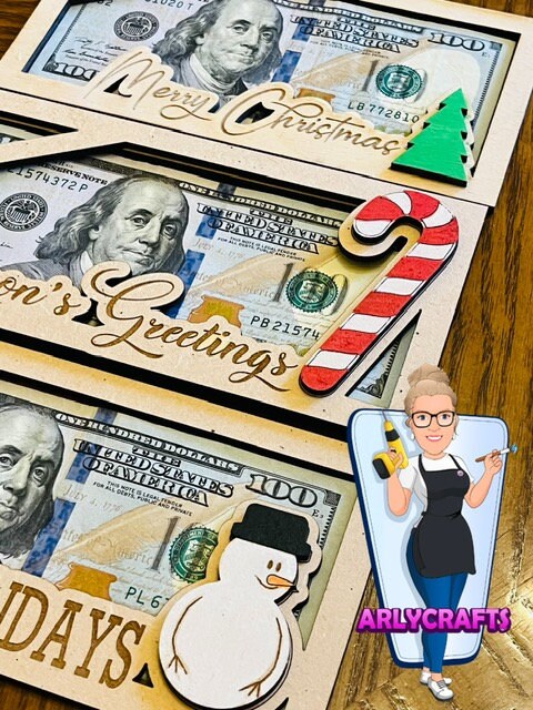 Christmas Money Sleeve Digital SVG file (3 options included)