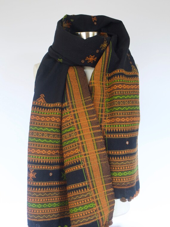 Handloom wool scarf From Gujarat