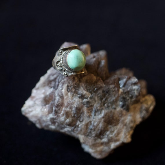 Antique Turquoise Ring - image 1
