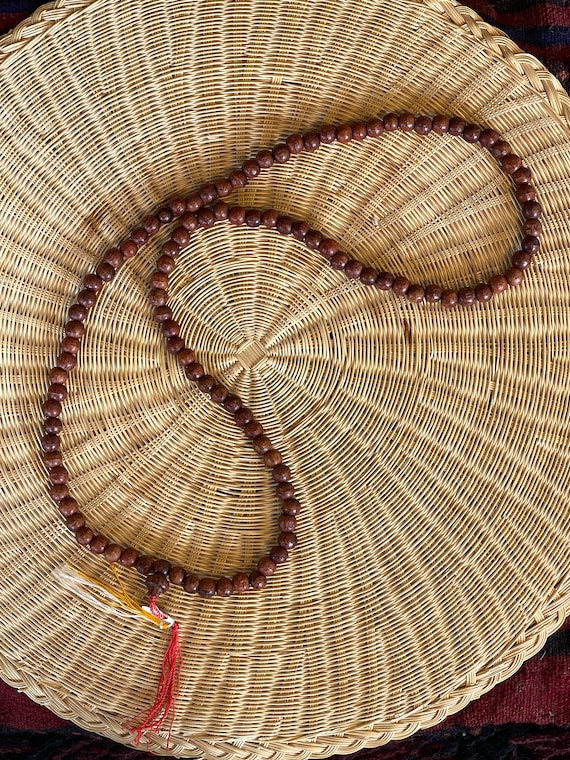 Wooden beads mala