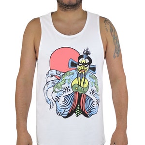 Jack Burton Fu Manchu Tank Top | As Seen in Big Trouble in Little China