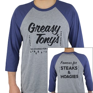 Greasy Tonys Shirt - As seen in Revenge of the Nerds - Printed on Front and Back