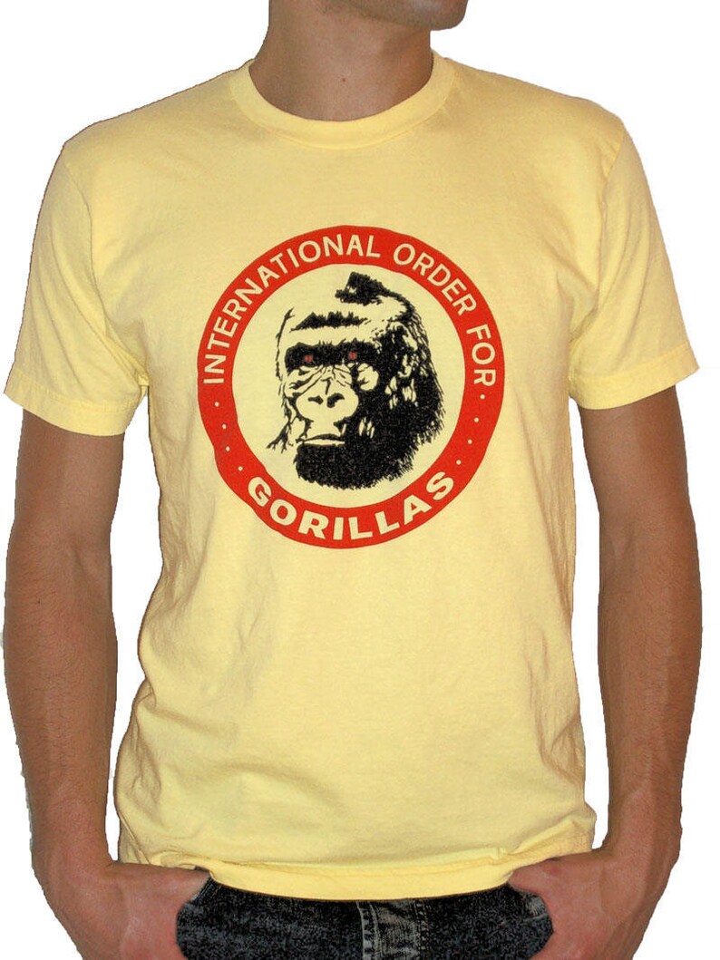International Order for Gorillas Tshirt Real Genius Shirt Etsy