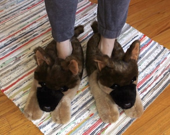 German Shepherd Slippers German Shepherd Slippers