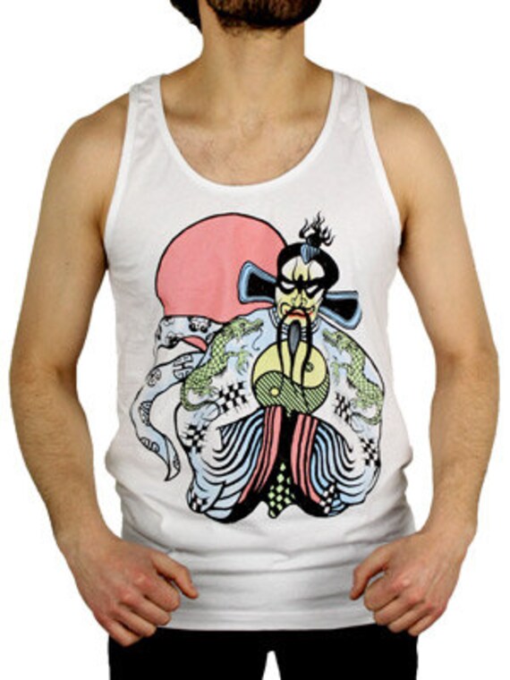 JACK BURTON FUNNY HUMOR COSTUME RETRO 80S LITTLE CHINA NETFLIX MOVIE TANK TOP