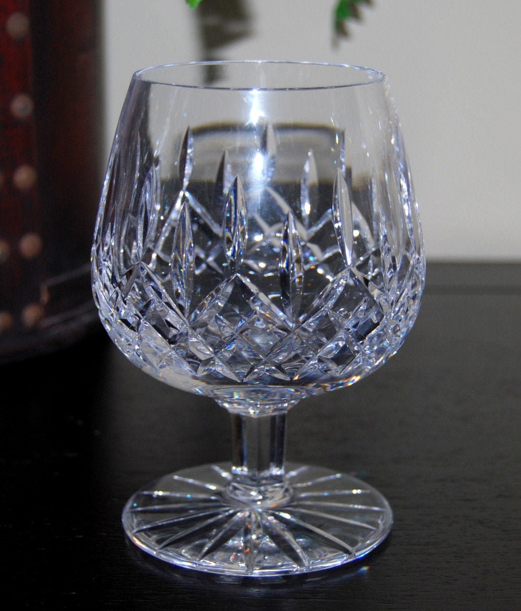 Vintage Waterford Lismore Brandy Snifter / Waterford Crystal Etsy