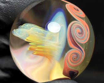 Fume Skull Marble - Amber Tones