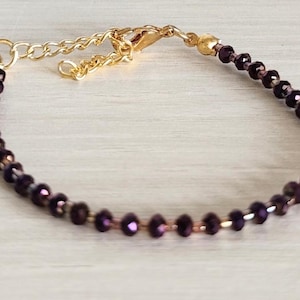 Minimalist bracelet, stacking bracelet, chic bracelet, thin bracelet, dainty bracelet, adjustable bracelet, elegant bracelet. F22
