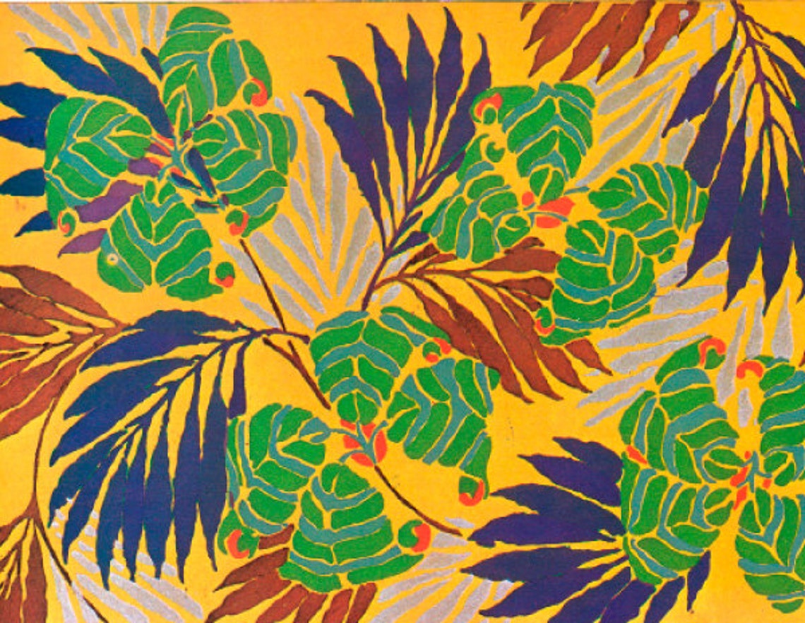 Art Deco Notes set 2 Etsy