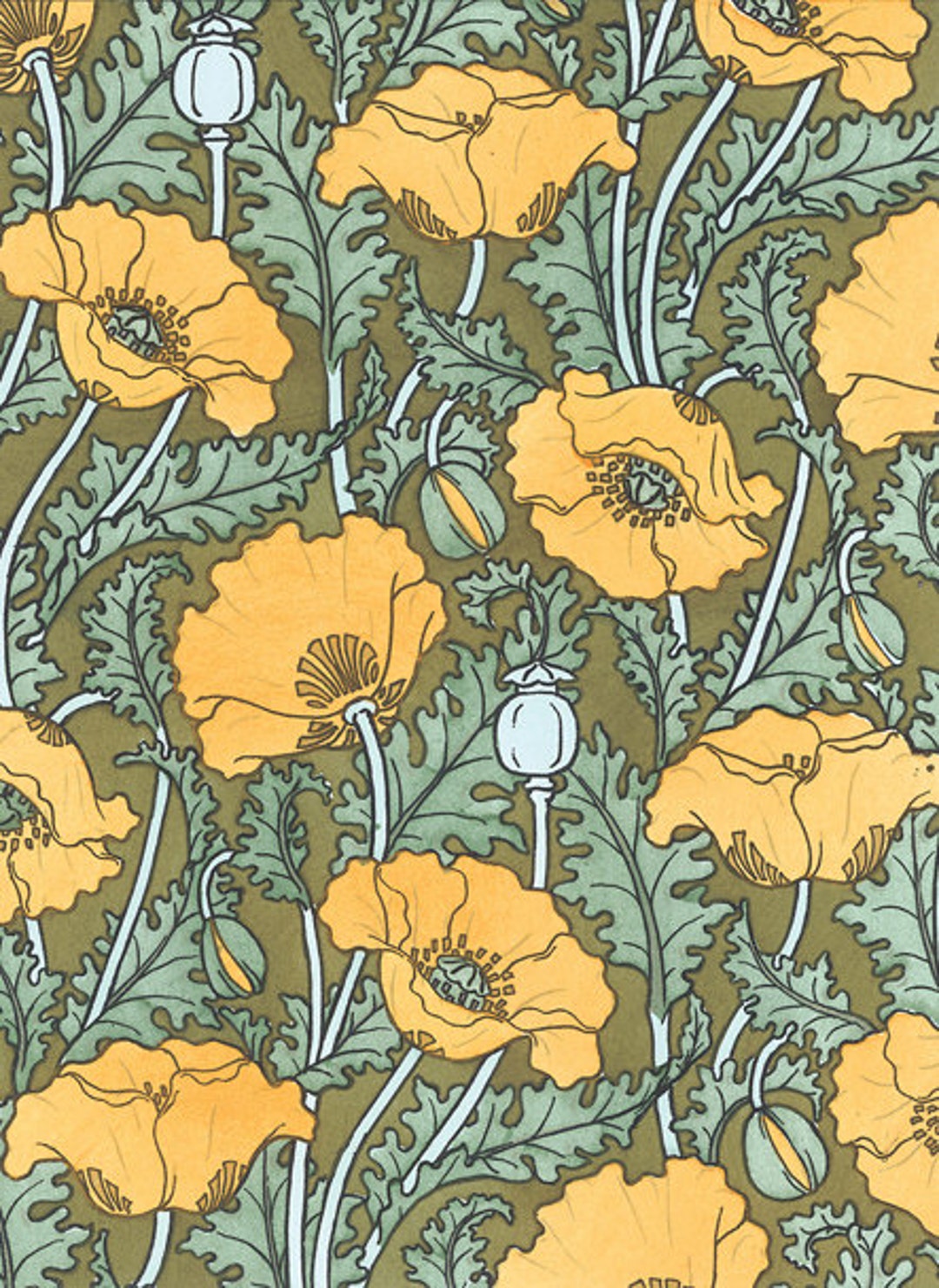 Art Deco Notes set 4 Etsy