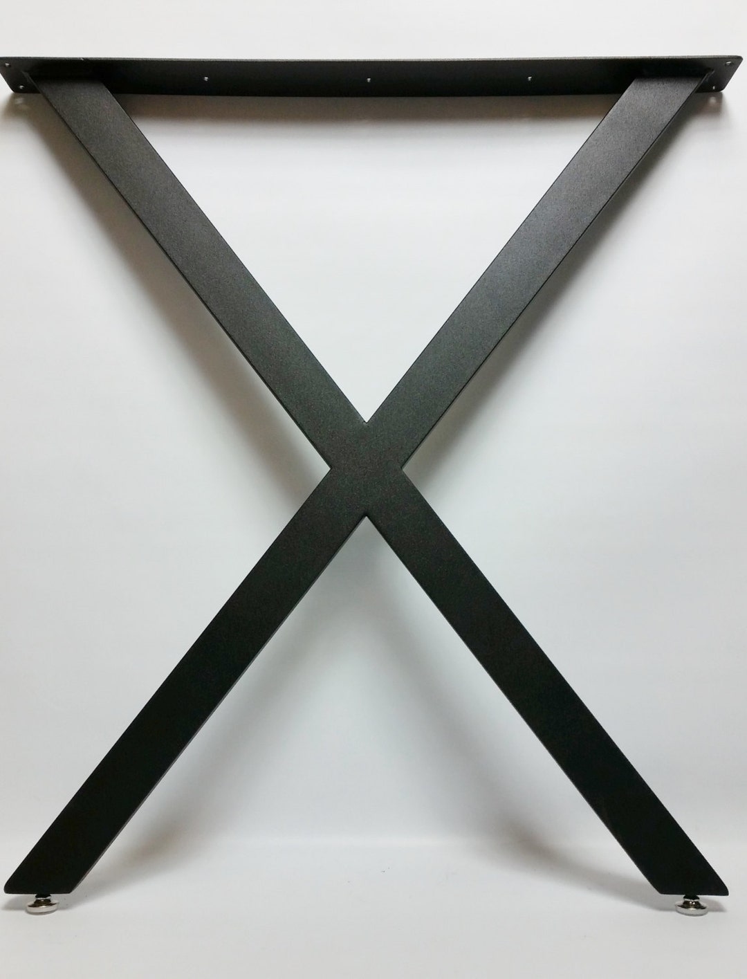 29'' Xframe Metal Table Base set of 2pcs Etsy