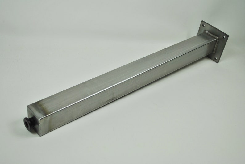 1 1/2 Square Industrial Legs W/ FURNITURE GLIDES 4 Etsy