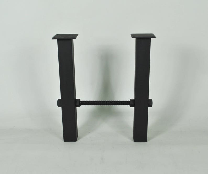 Industrial Rod Metal Table Legs/bench Legs 2x2 Etsy
