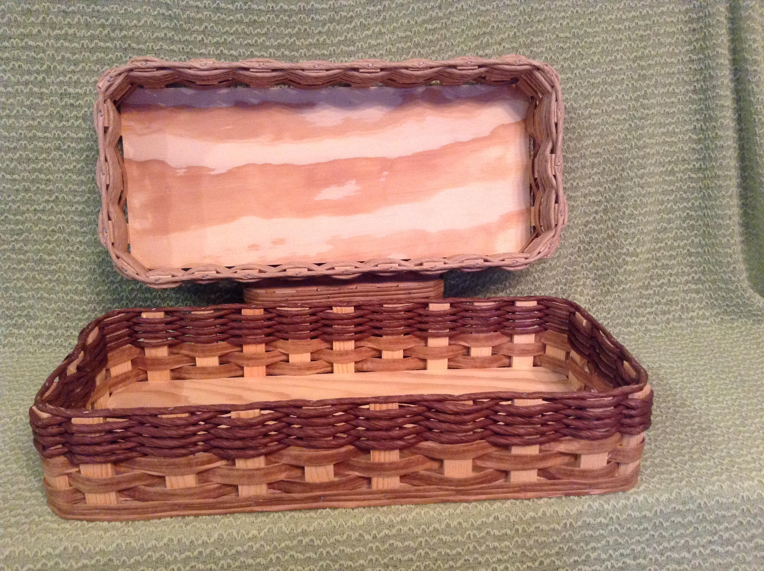 Toilet tank topper basket Etsy