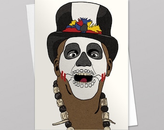 Papa Shango Father's Day Card with Envelope