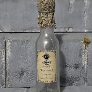 Fur of Werewolf Potion Bottle