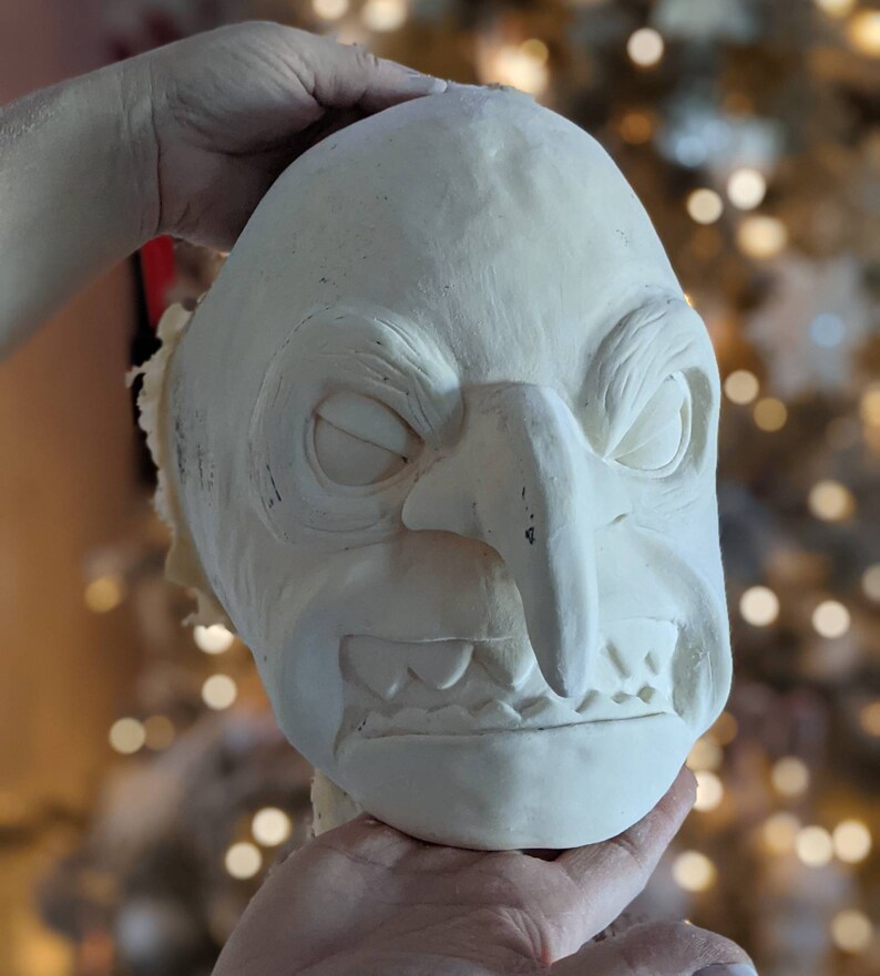 COMING SOON Winter Warlock Latex Face Mask Etsy