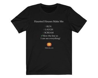 Haunted House | Unisex Jersey Short Sleeve Tee