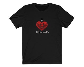 I Heart Nikferatu | Unisex Short Sleeve Tee