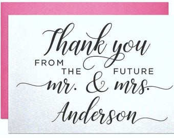 engagement thank you etsy