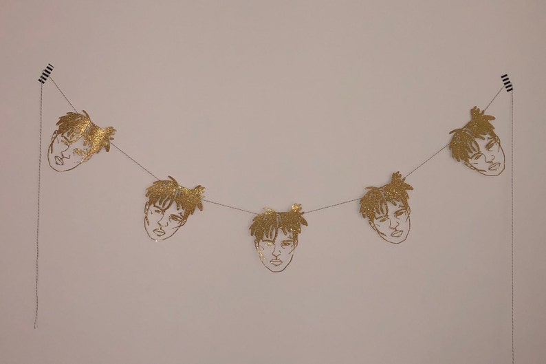 rap party XXXtentacion Silhouette Banner kanye XXXtentacion party biggie smalls tupac biggie drake Jahseh Onfroy hip hop decor