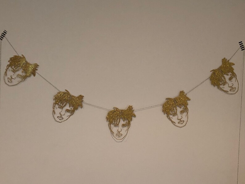 rap party XXXtentacion Silhouette Banner kanye XXXtentacion party biggie smalls tupac biggie drake Jahseh Onfroy hip hop decor