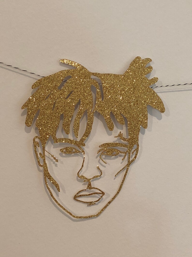 rap party XXXtentacion Silhouette Banner kanye XXXtentacion party biggie smalls tupac biggie drake Jahseh Onfroy hip hop decor