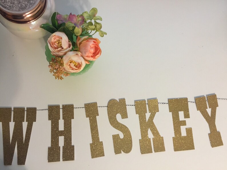 retirement party banner birthday party banner bachelor party bachelorette banner Whiskey Business Banner graduation banner