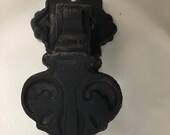 Early 20th Century Victorian Cast Iron 7.5 quot Door Knocker