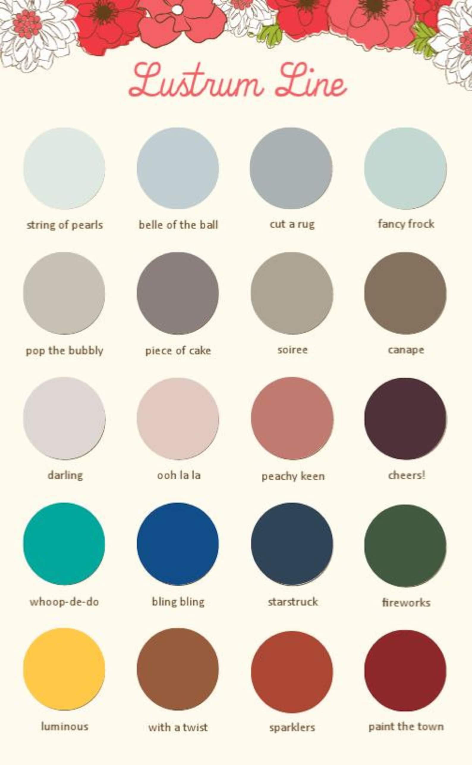 Country Chic All In One Clay Based DIY Paint Enchanted Pink Etsy