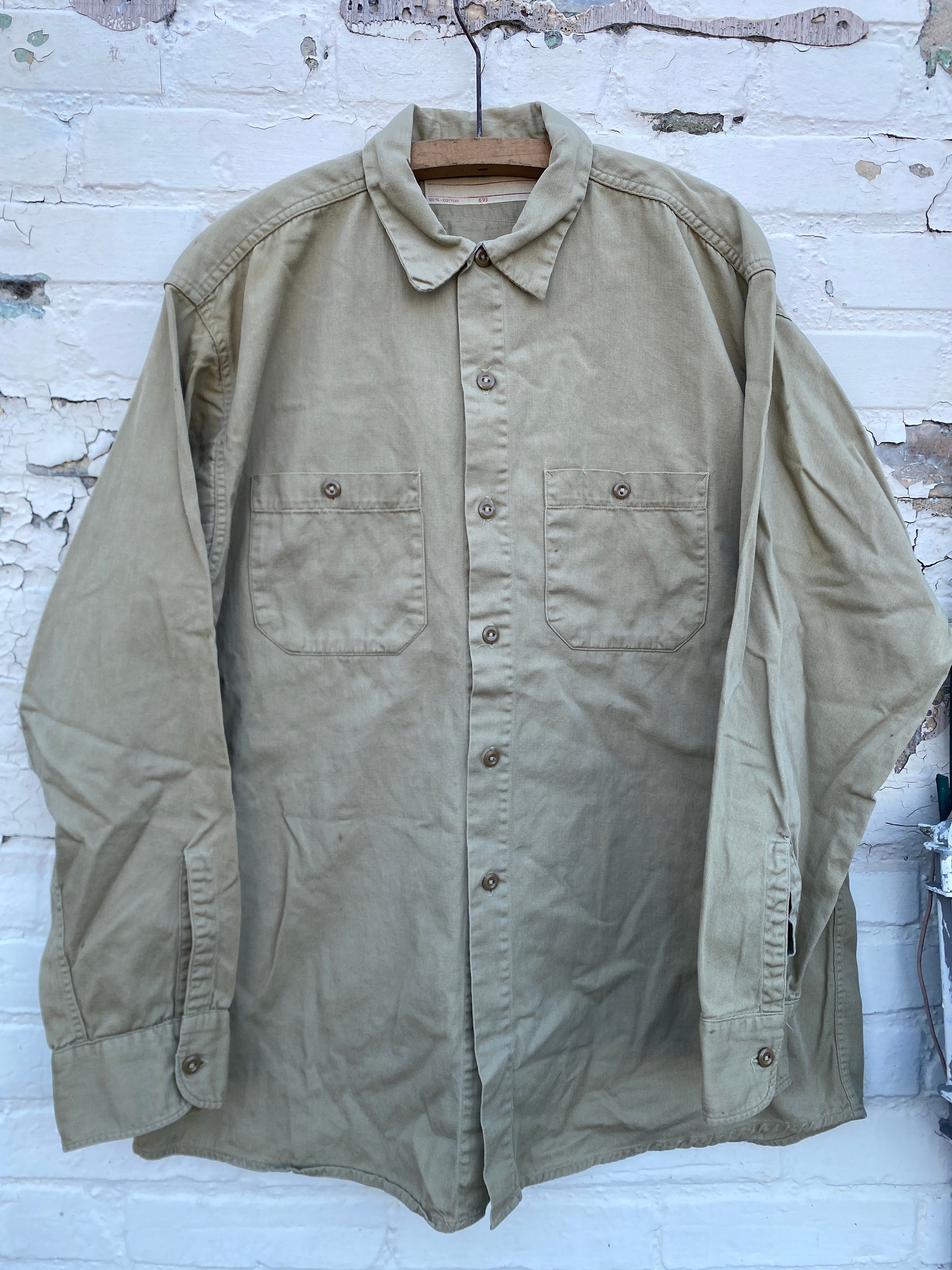 1950s Work Shirt - Etsy 1950s Work Shirt - Etsy