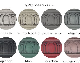 Country Chic Paint DIY - Grey Wax FREE Lint Free Wax cloth