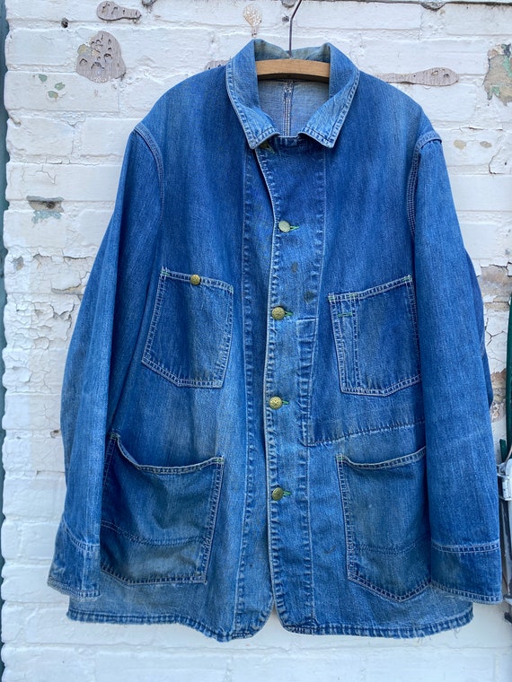 1950s denim chore coat - Gem 1950s denim chore coat - Gem