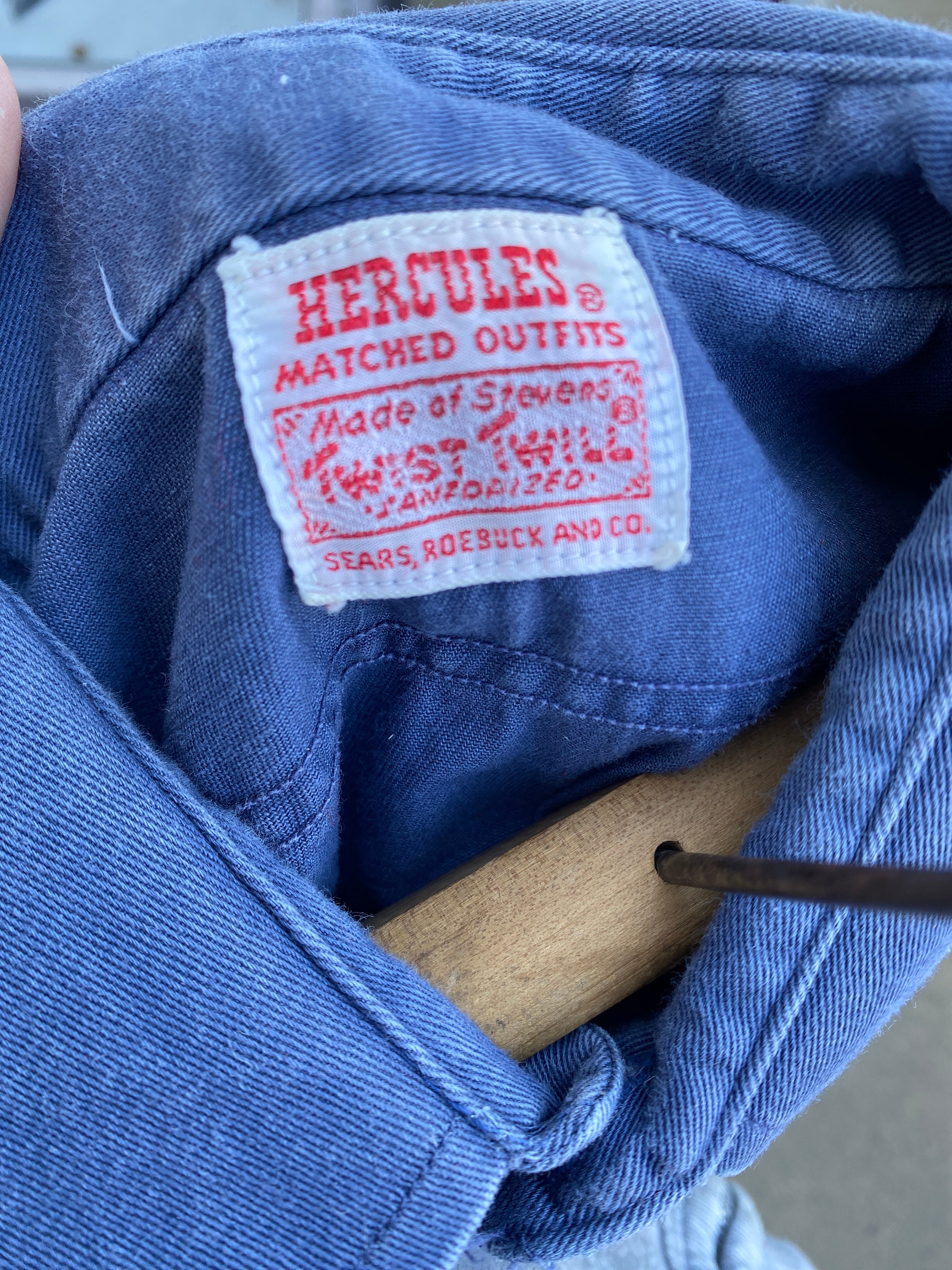 1940s/50s Hercules Cotton Work Shirt - Etsy Denmark 1940s/50s Hercules Cotton Work Shirt - Etsy Denmark