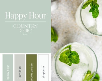 Country Chic All In One Décor Paint DIY - Happy Hour