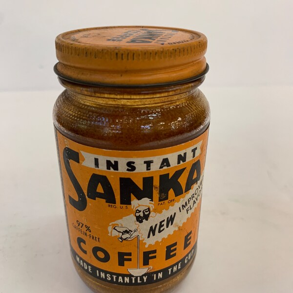 Vintage Coffee Jar Etsy