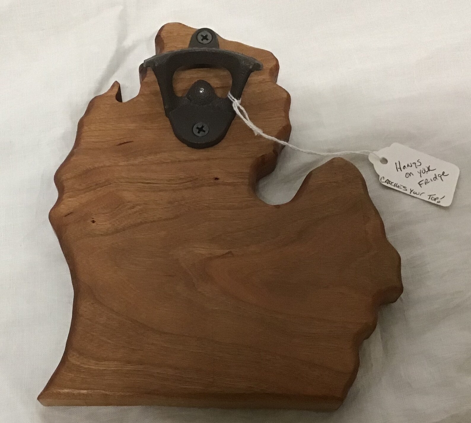 Handmade Michigan Beer Pop Bottle Opener Hang on Wall or Etsy